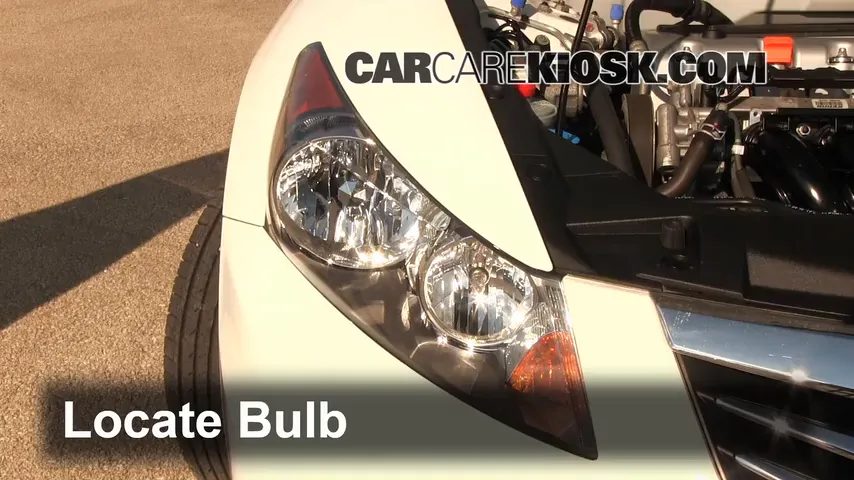 2011 Honda Accord LX 2.4L 4 Cyl. Lights Parking Light (replace bulb)